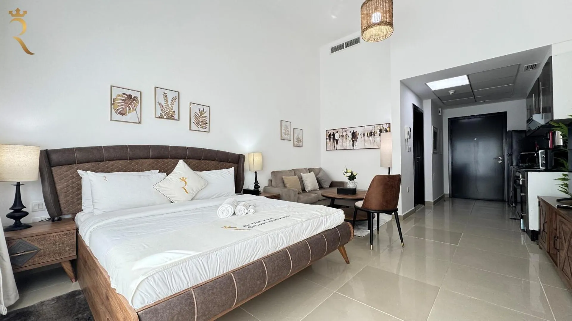 Al Reef Peaceful Studio King Bed Comfort For 2 Αμπού Ντάμπι