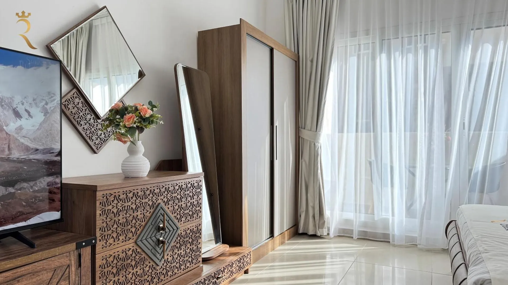 Al Reef Peaceful Studio King Bed Comfort For 2 Αμπού Ντάμπι